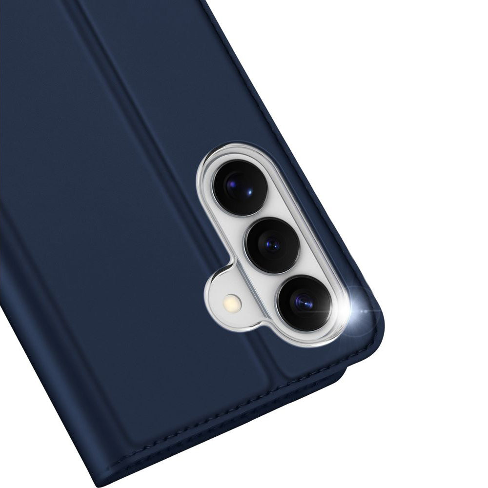 Handyhülle mit Klappe für Galaxy S26 Plus, Dux Ducis Skin Pro, Dunkelblau