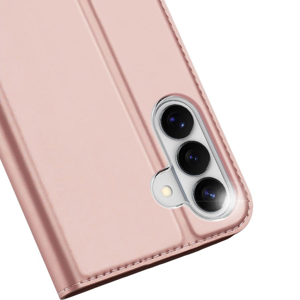 Handyhülle mit Klappe für Galaxy S26 Plus, Dux Ducis Skin Pro, Rosa
