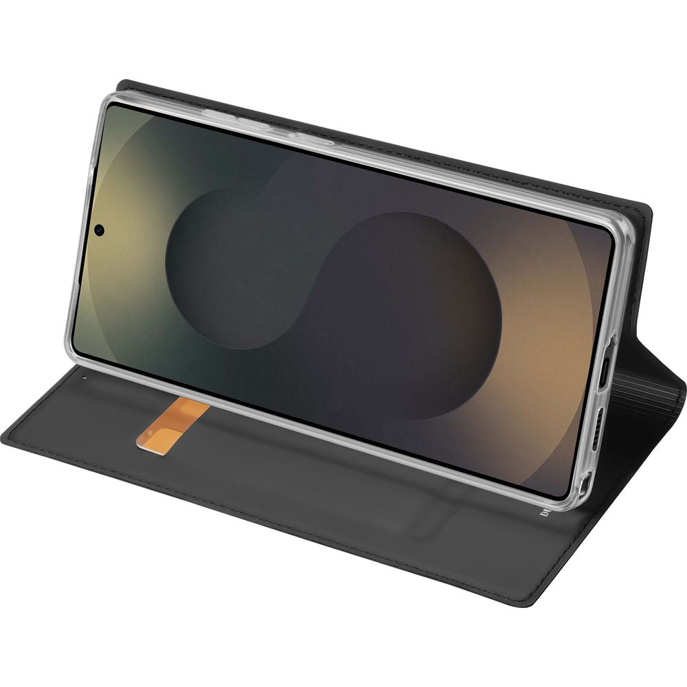 Handyhülle mit Klappe für Galaxy S26 Ultra, Dux Ducis Skin Pro, Schwarz