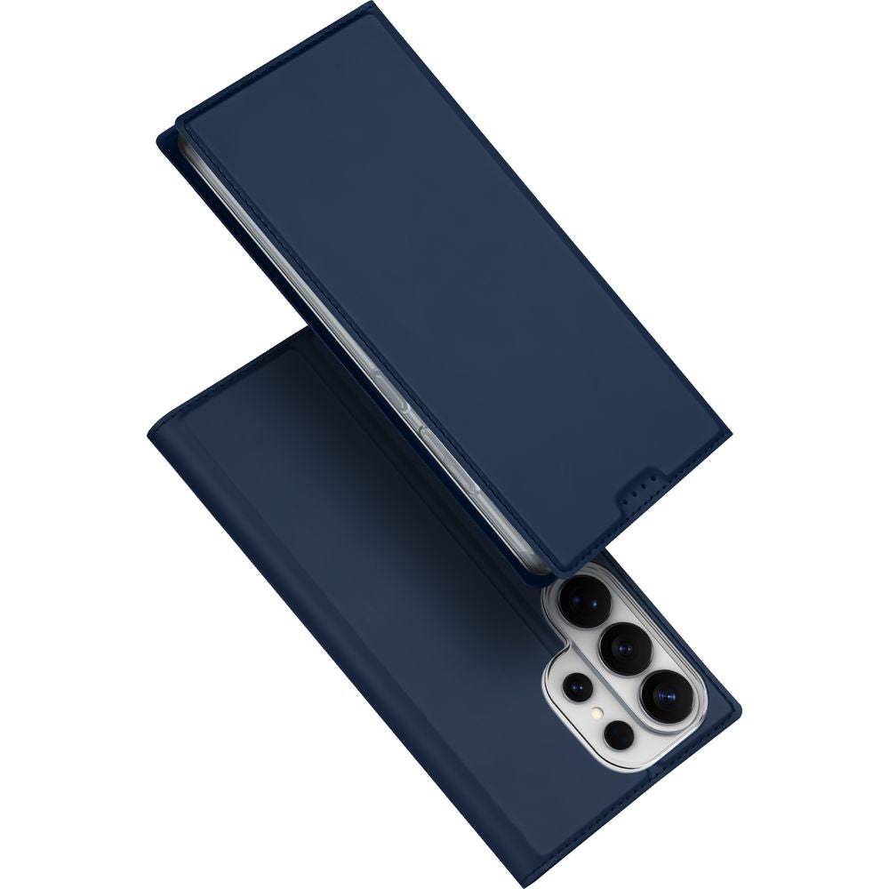 Handyhülle mit Klappe für Galaxy S26 Ultra, Dux Ducis Skin Pro, Dunkelblau