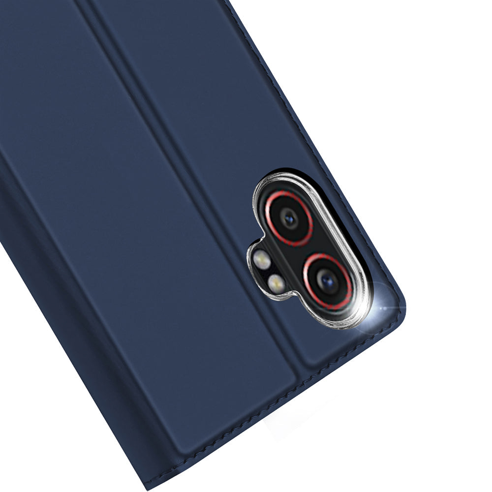 Handyhülle mit Klappe für Galaxy XCover 7 Pro, Dux Ducis Skin Pro, Blau