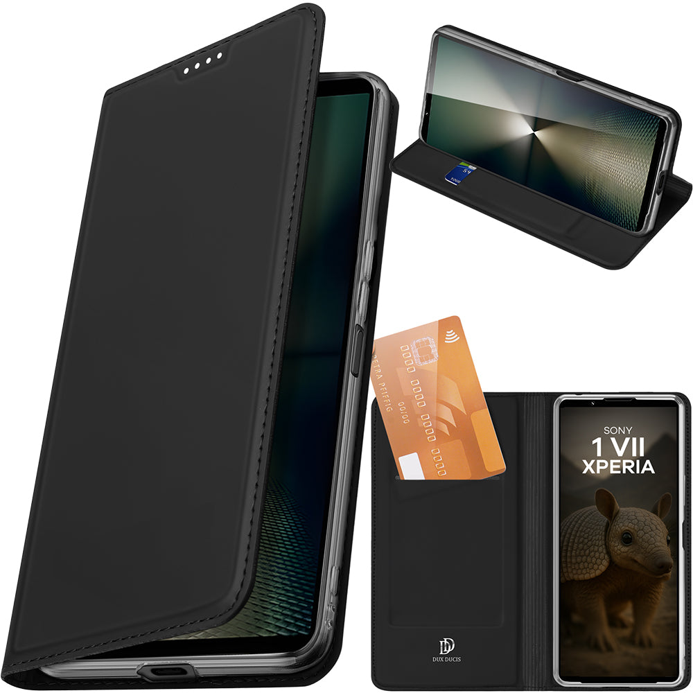 Handyhülle für Sony Xperia 1 VII, Dux Ducis Skin Pro, Schwarz