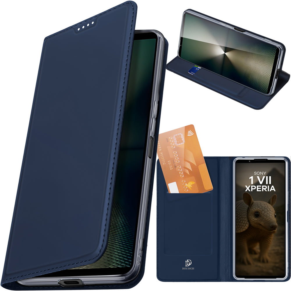 Handyhülle für Sony Xperia 1 VII, Dux Ducis Skin Pro, Dunkelblau
