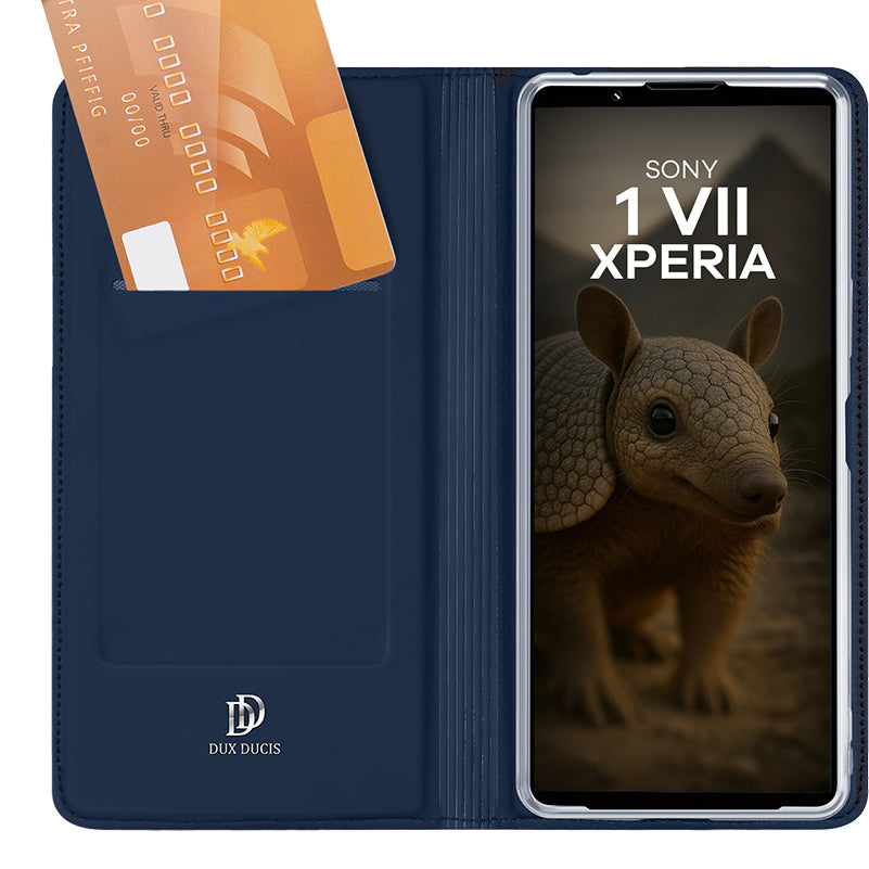 Handyhülle für Sony Xperia 1 VII, Dux Ducis Skin Pro, Dunkelblau