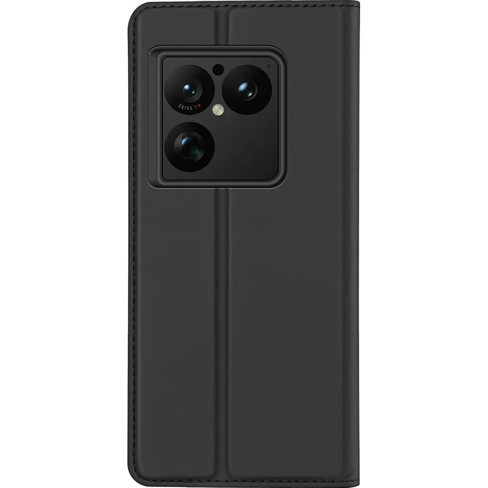 Handyhülle mit Klappe für Sony Xperia 1 VIII, Dux Ducis Skin Pro, Schwarz