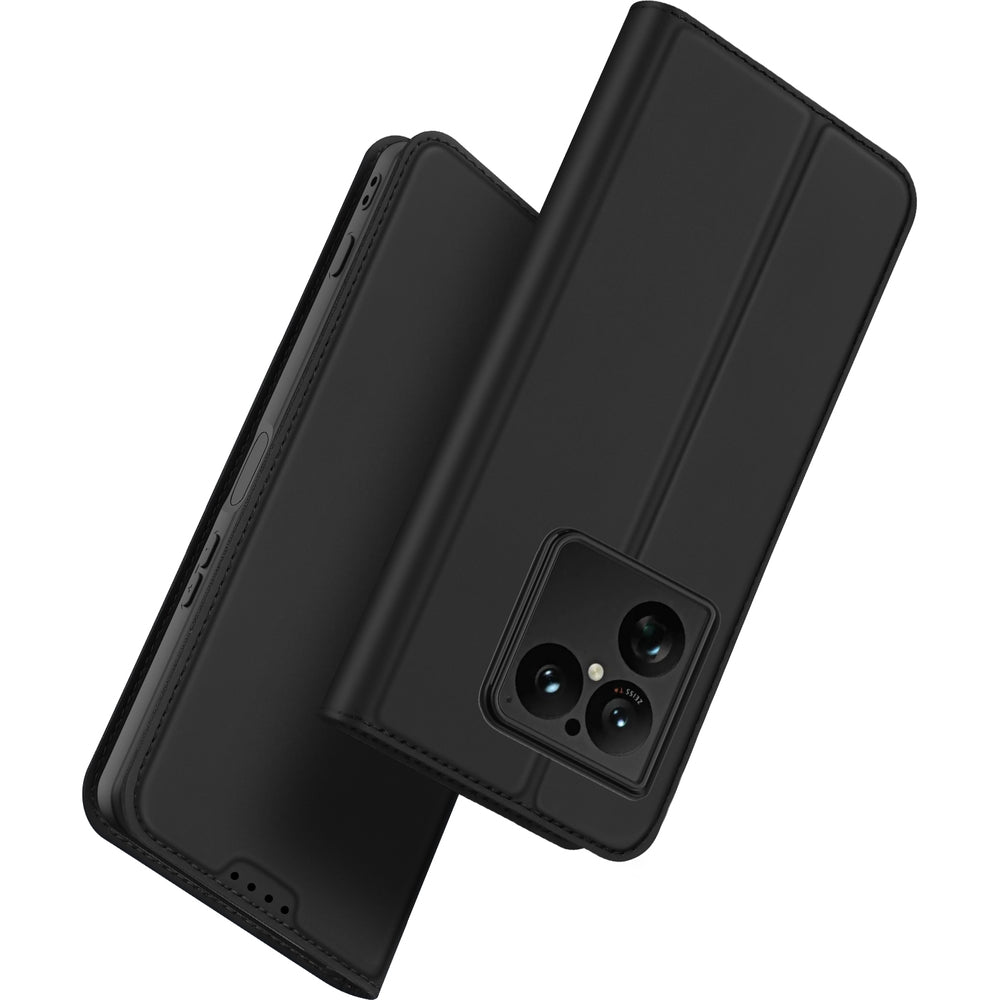 Handyhülle mit Klappe für Sony Xperia 1 VIII, Dux Ducis Skin Pro, Schwarz