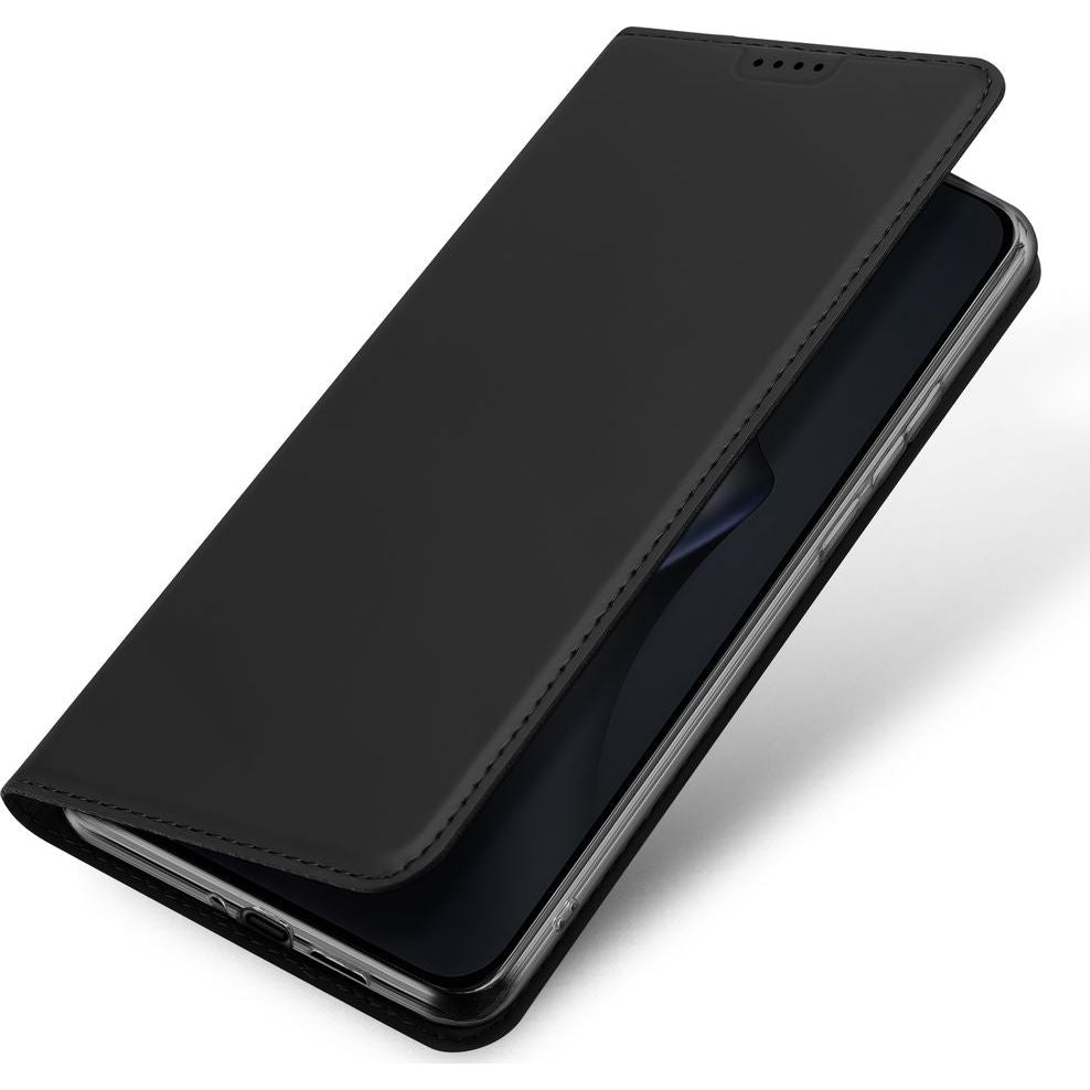 Handyhülle mit Klappe für Xiaomi 15T, Dux Ducis Skin Pro, Schwarz