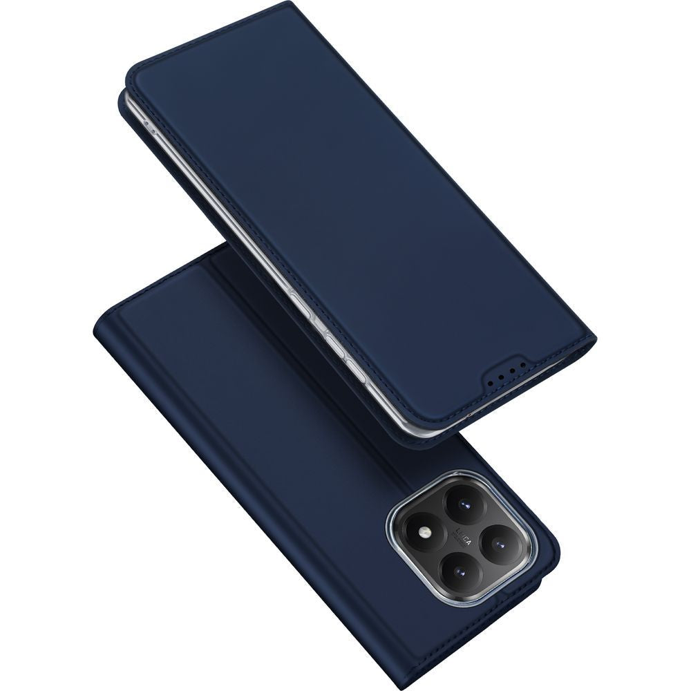 Handyhülle mit Klappe für Xiaomi 15T, Dux Ducis Skin Pro, Dunkelblau