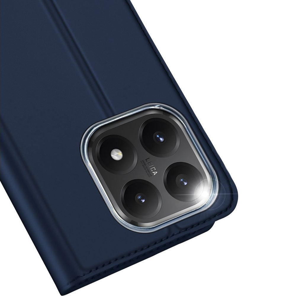 Handyhülle mit Klappe für Xiaomi 15T, Dux Ducis Skin Pro, Dunkelblau