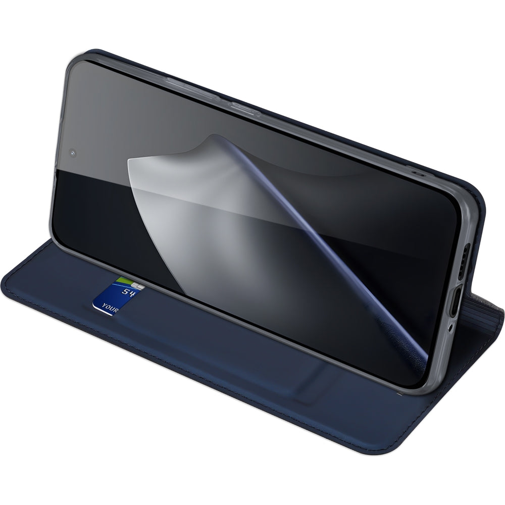Handyhülle mit Klappe für Xiaomi 15T Pro, Dux Ducis Skin Pro, Blau