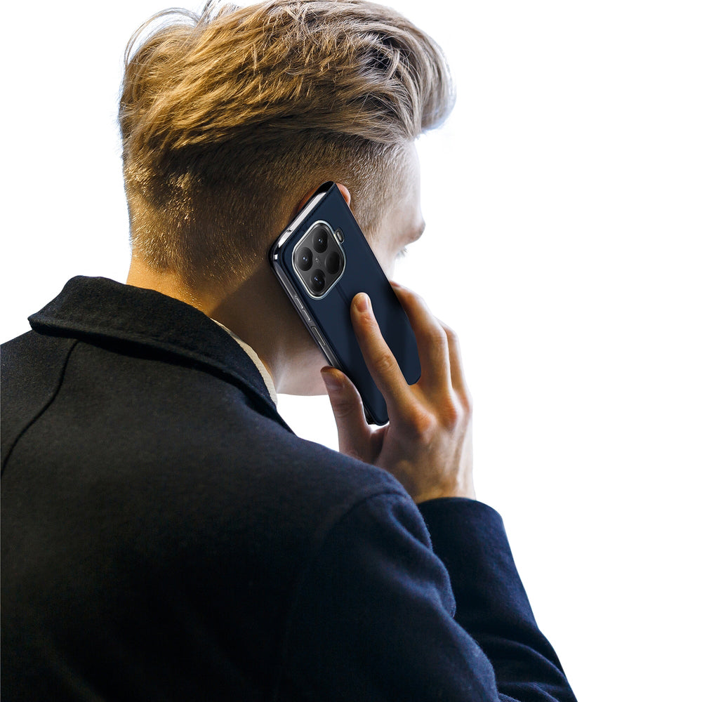 Handyhülle mit Klappe für Xiaomi 15T Pro, Dux Ducis Skin Pro, Blau