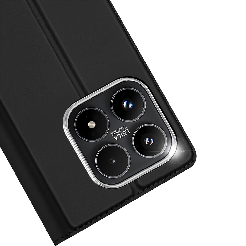 Handyhülle mit Klappe für Xiaomi 17, Dux Ducis Skin Pro, Schwarz