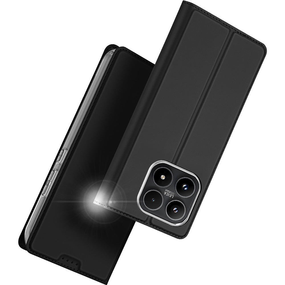 Handyhülle mit Klappe für Xiaomi 17, Dux Ducis Skin Pro, Schwarz