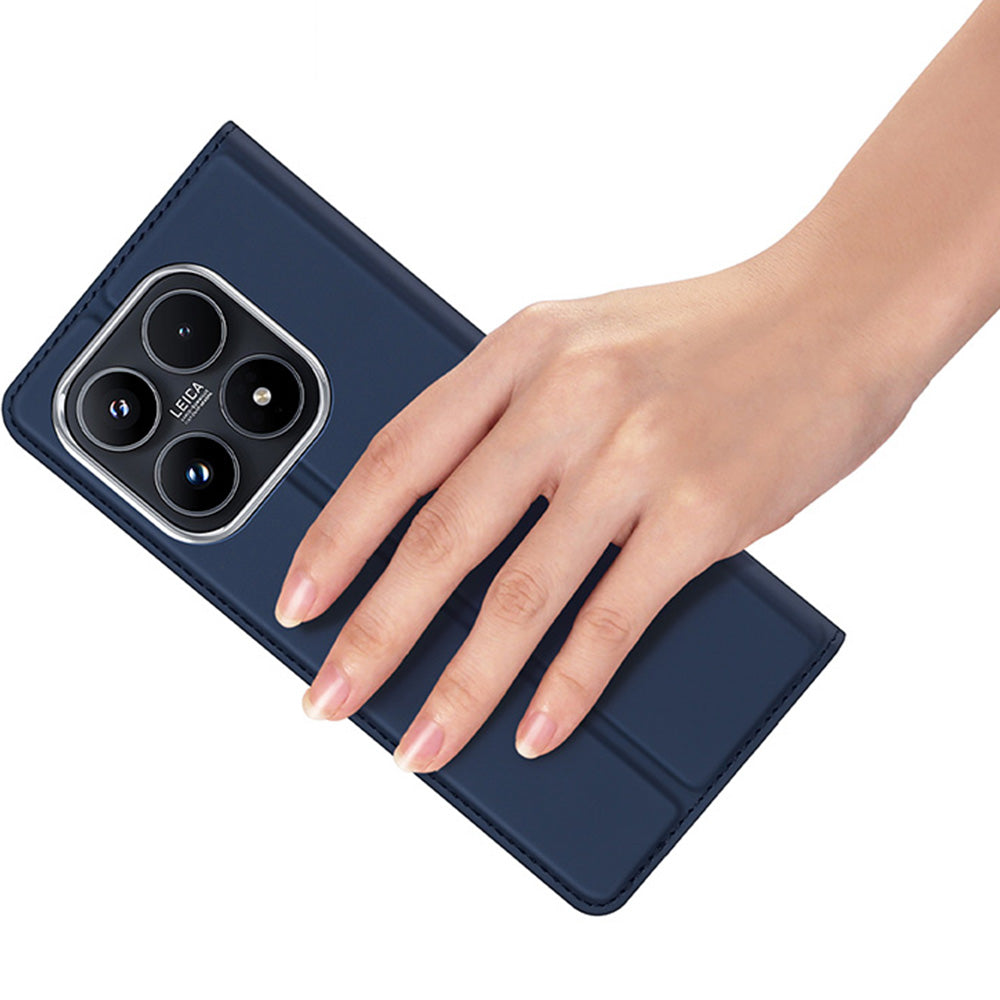 Handyhülle mit Klappe für Xiaomi 17, Dux Ducis Skin Pro, Dunkelblau