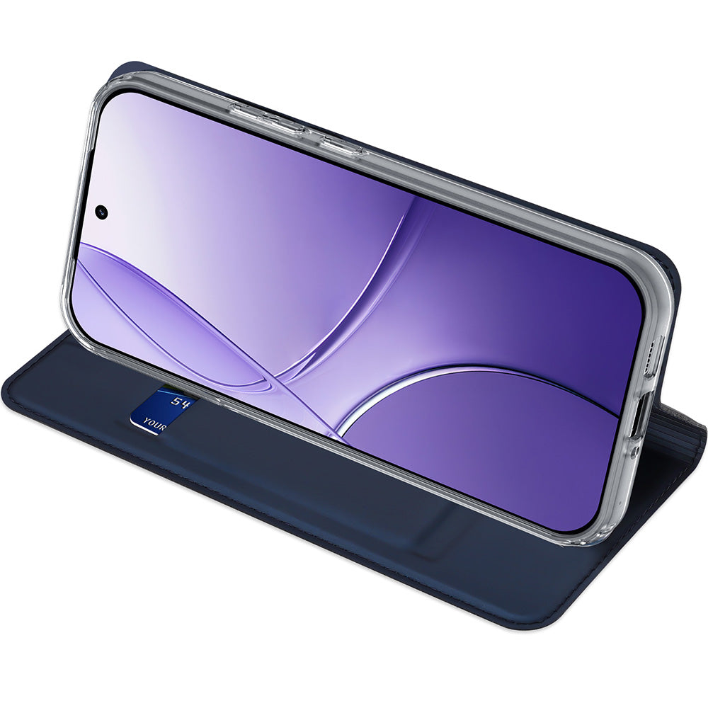 Handyhülle mit Klappe für Xiaomi 17, Dux Ducis Skin Pro, Dunkelblau