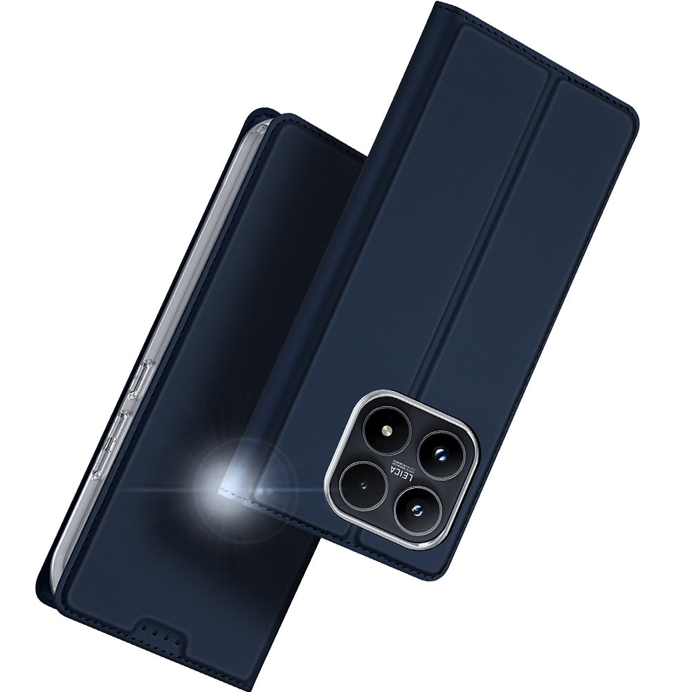 Handyhülle mit Klappe für Xiaomi 17, Dux Ducis Skin Pro, Dunkelblau