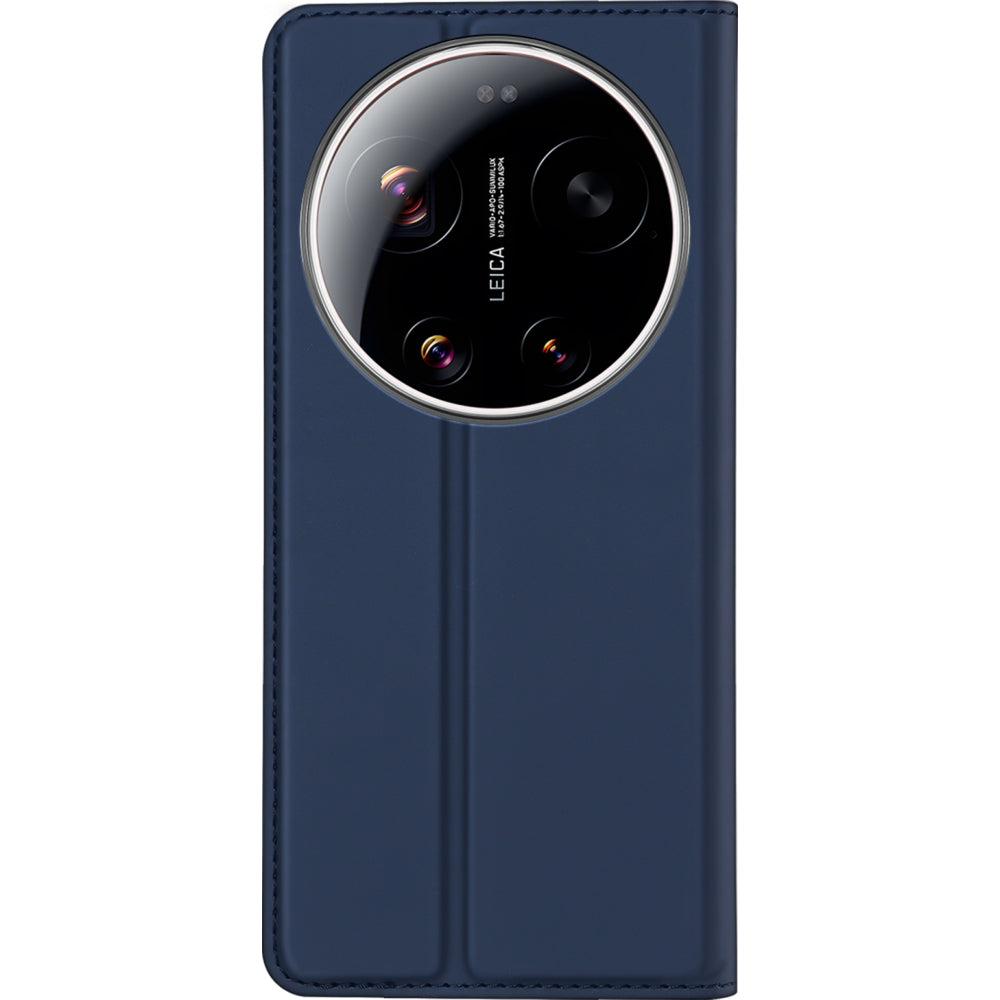 Handyhülle mit Klappe für Xiaomi 17 Ultra, Dux Ducis Skin Pro, Blau