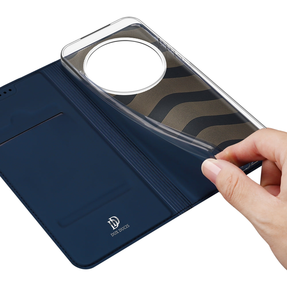 Handyhülle mit Klappe für Xiaomi 17 Ultra, Dux Ducis Skin Pro, Blau
