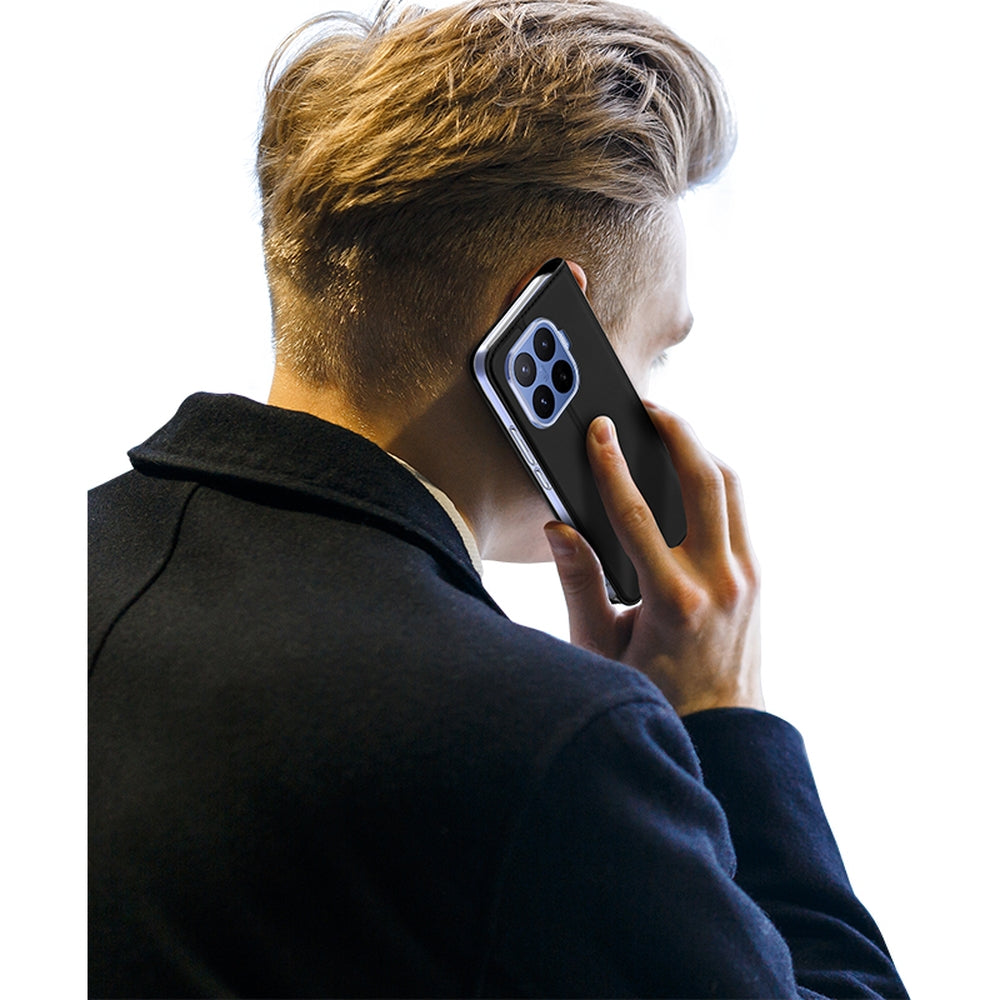 Handyhülle mit Klappe für Xiaomi 17T Pro, Dux Ducis Skin Pro, Schwarz