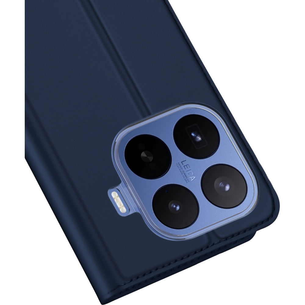 Handyhülle mit Klappe für Xiaomi 17T Pro, Dux Ducis Skin Pro, Dunkelblau