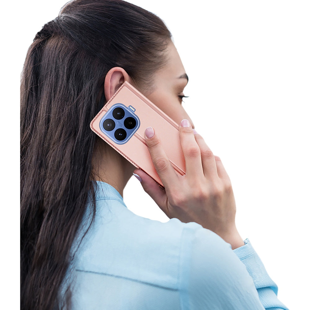 Handyhülle mit Klappe für Xiaomi 17T Pro, Dux Ducis Skin Pro, Rosa