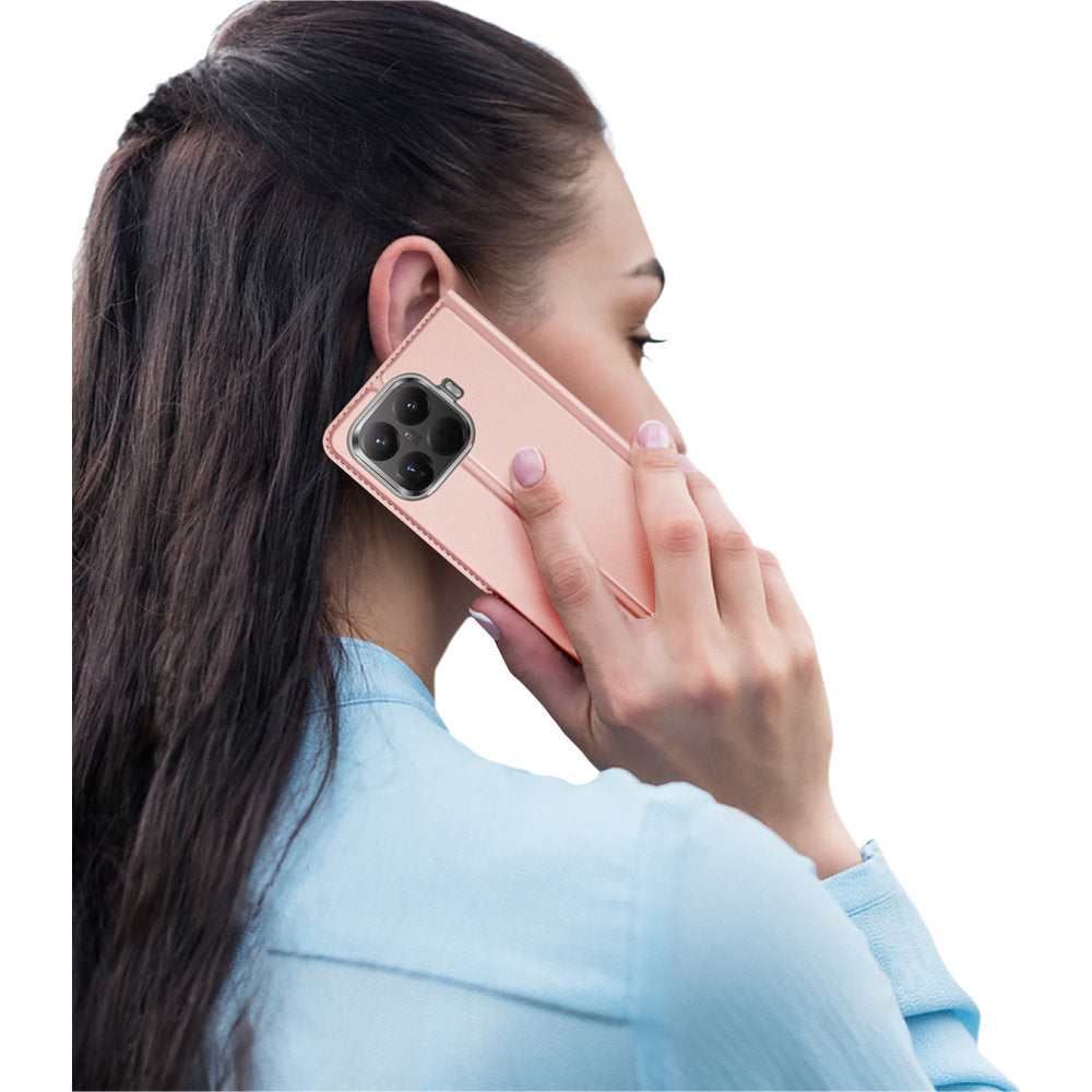 Handyhülle mit Klappe für Xiaomi 17T, Dux Ducis Skin Pro, Rosa