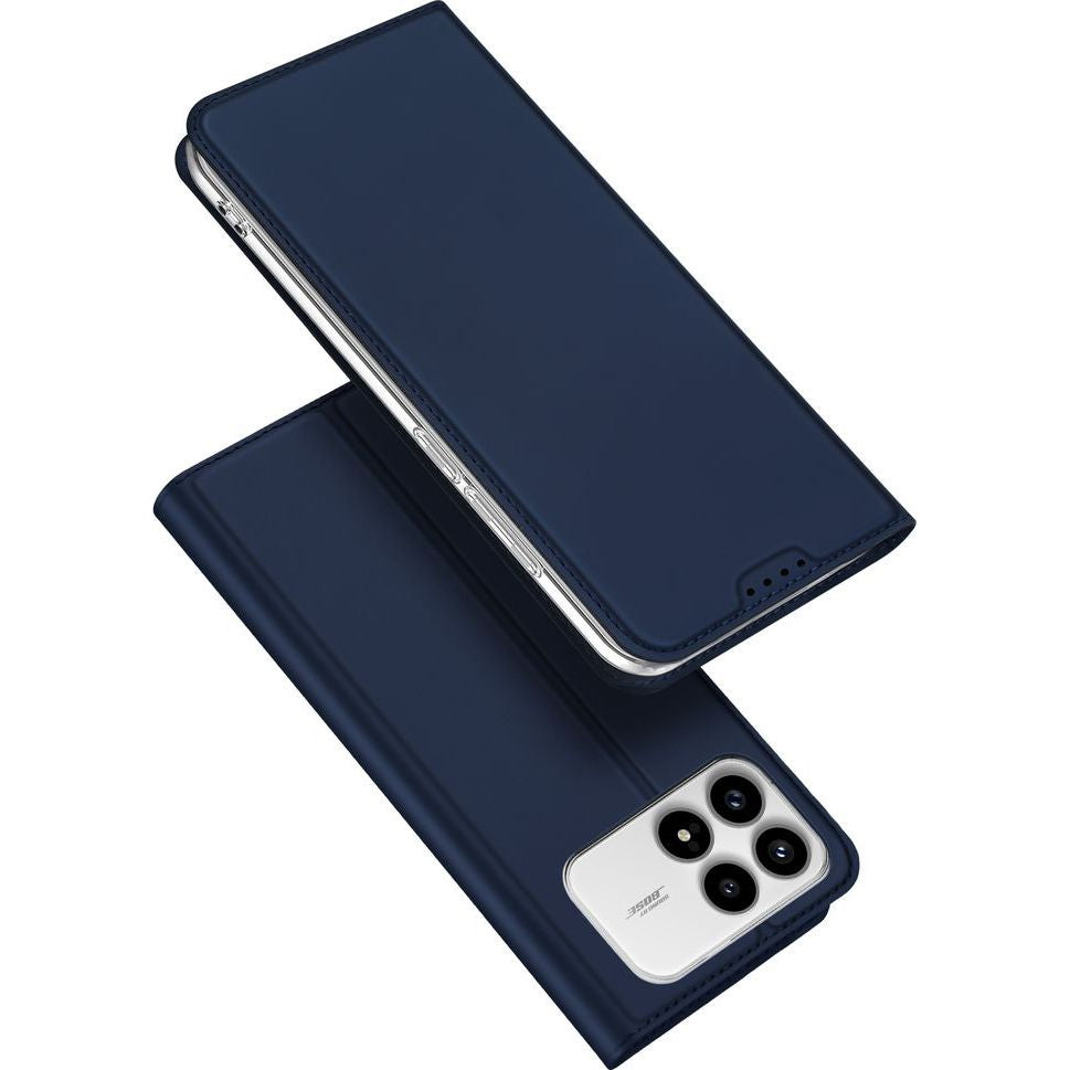 Handyhülle mit Klappe für Xiaomi POCO F8 Pro, Dux Ducis Skin Pro, Dunkelblau
