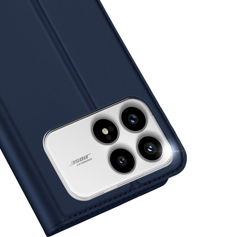 Handyhülle mit Klappe für Xiaomi POCO F8 Pro, Dux Ducis Skin Pro, Dunkelblau