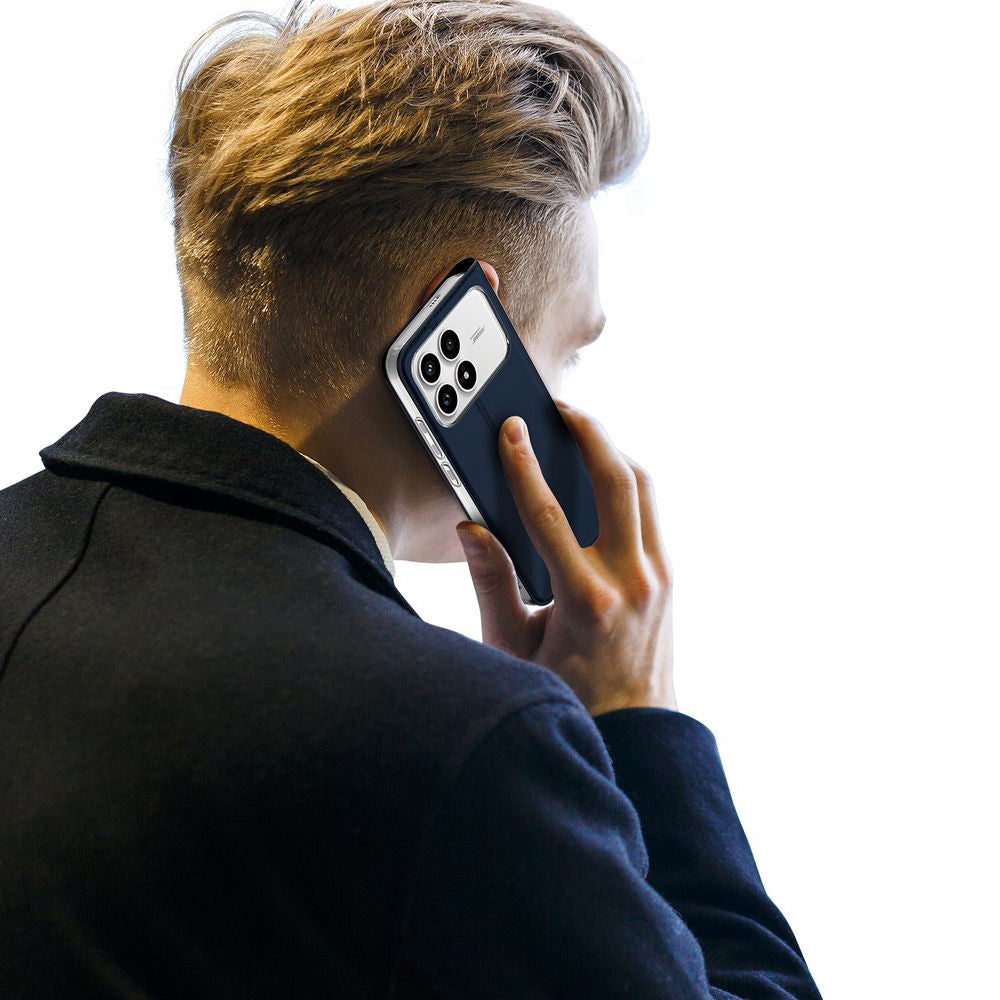 Handyhülle mit Klappe für Xiaomi POCO F8 Pro, Dux Ducis Skin Pro, Dunkelblau