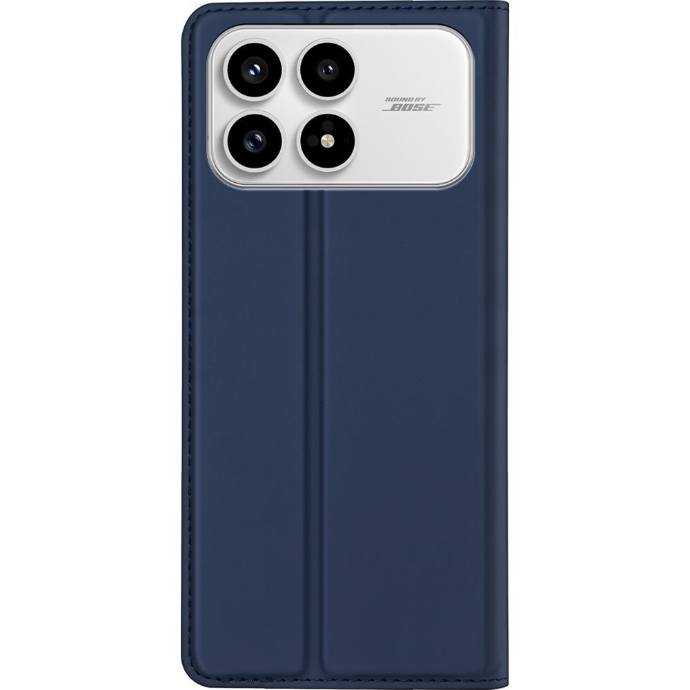 Handyhülle mit Klappe für Xiaomi POCO F8 Pro, Dux Ducis Skin Pro, Dunkelblau