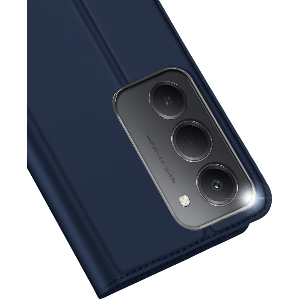 Handyhülle mit Klappe für Xiaomi Redmi 15 4G, Dux Ducis Skin Pro, Blau