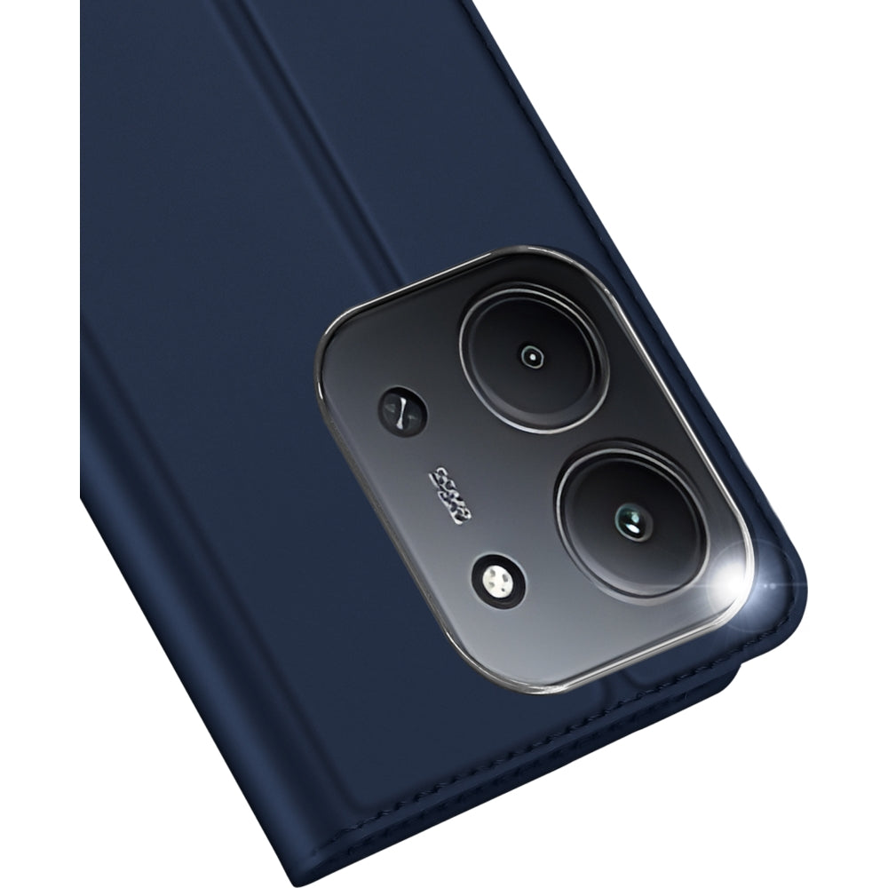 Handyhülle mit Klappe für Xiaomi Redmi 15C, Dux Ducis Skin Pro, Blau