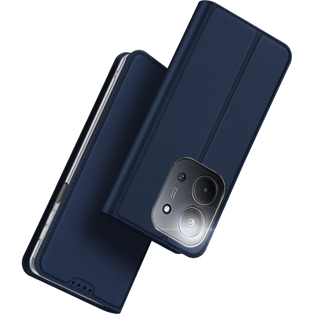 Handyhülle mit Klappe für Xiaomi Redmi 15C, Dux Ducis Skin Pro, Blau