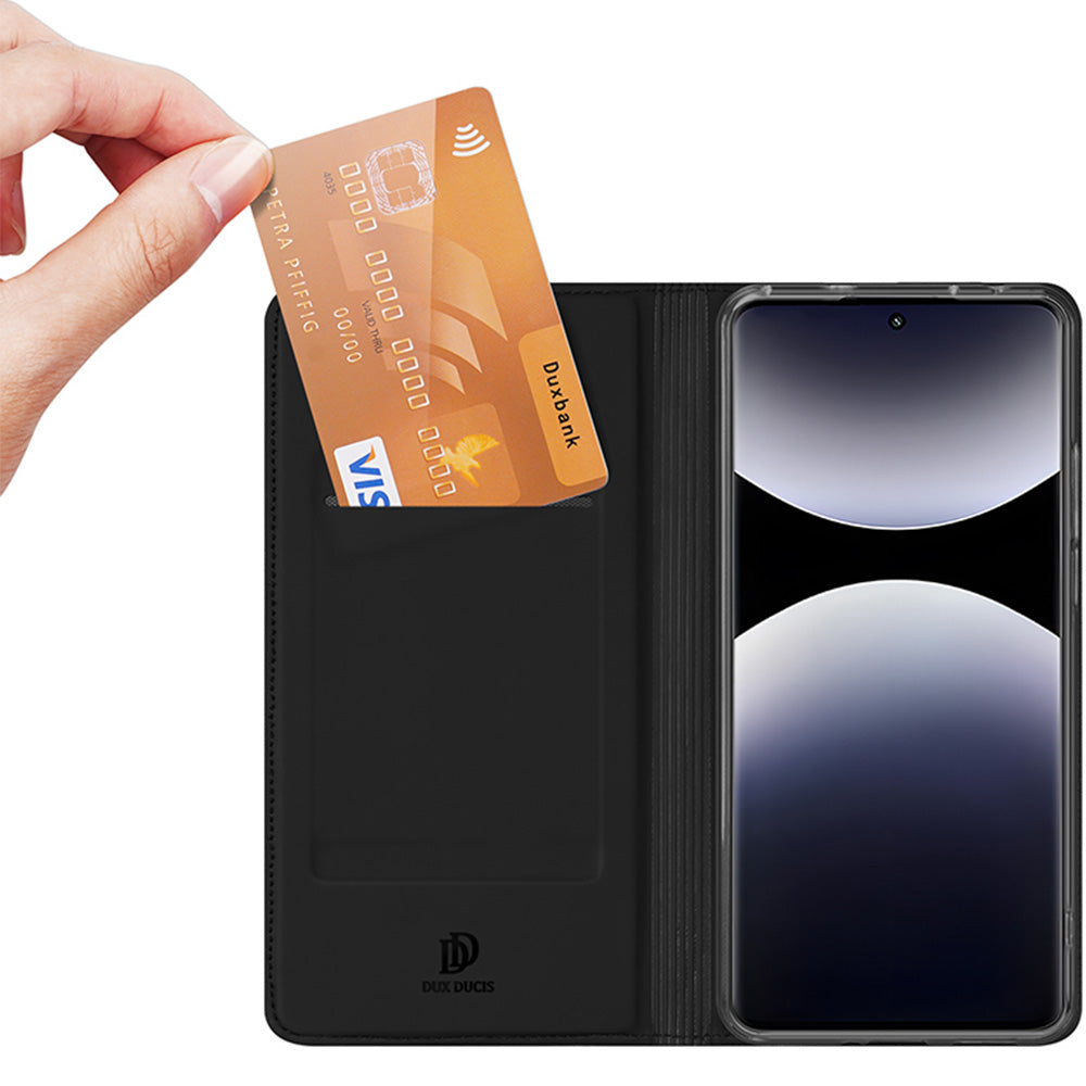 Handyhülle für Xiaomi Redmi Note 14 Pro 4G, Dux Ducis Skin Pro, Schwarz