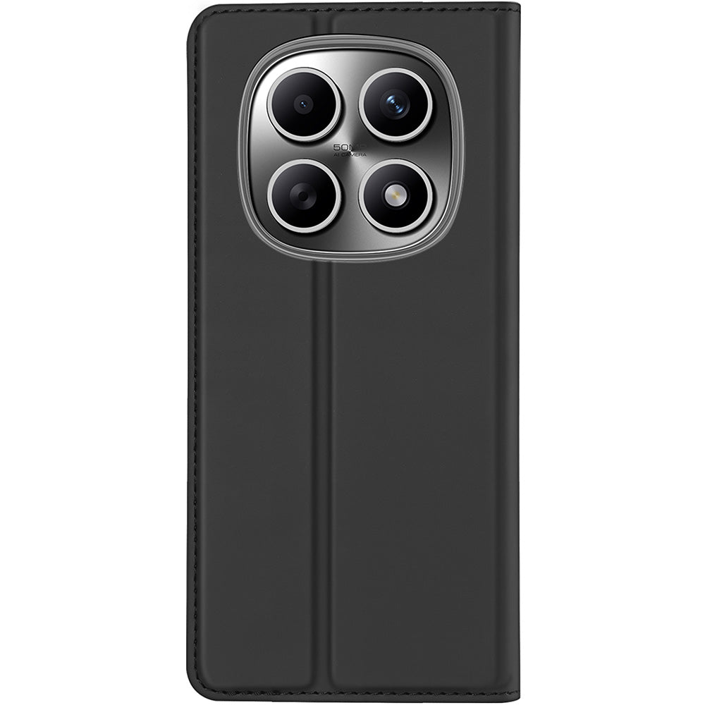 Handyhülle mit Klappe für Xiaomi Redmi Note 15 4G / 5G / POCO M8 5G, Dux Ducis Skin Pro, Schwarz