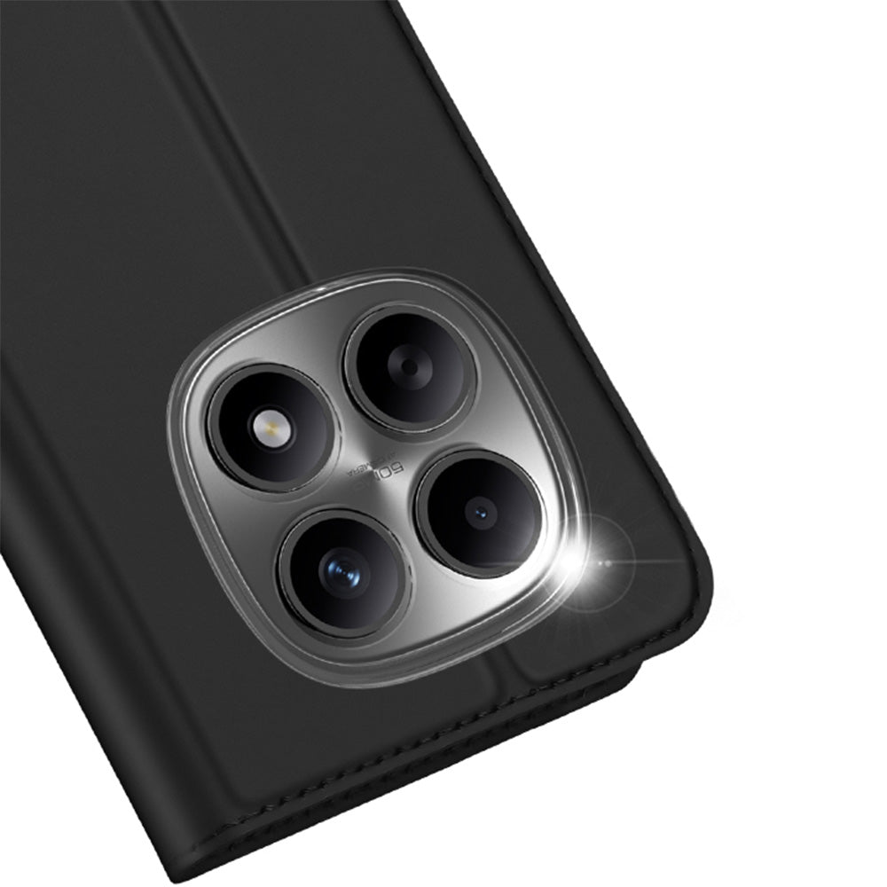 Handyhülle mit Klappe für Xiaomi Redmi Note 15 4G / 5G / POCO M8 5G, Dux Ducis Skin Pro, Schwarz