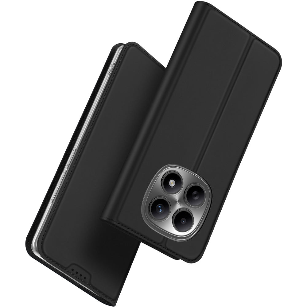 Handyhülle mit Klappe für Xiaomi Redmi Note 15 4G / 5G / POCO M8 5G, Dux Ducis Skin Pro, Schwarz