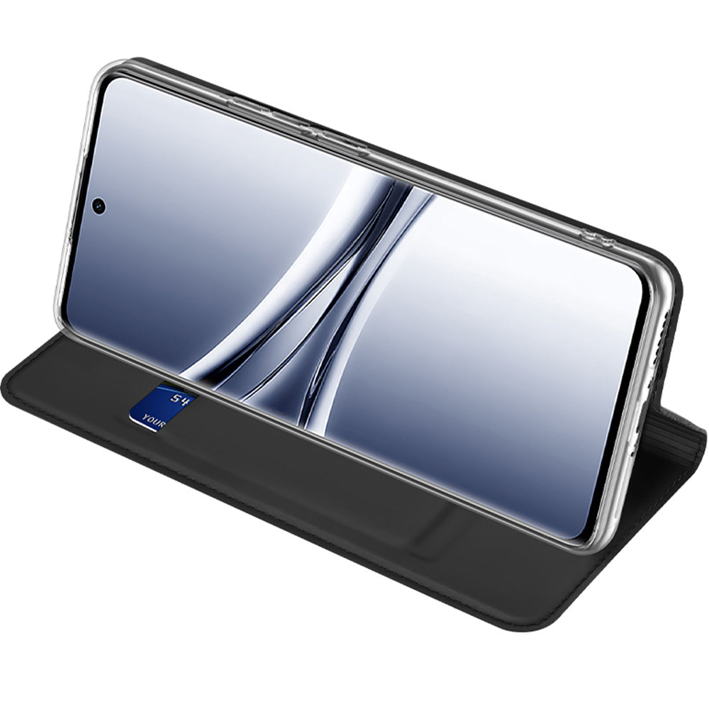 Handyhülle mit Klappe für Xiaomi Redmi Note 15 4G / 5G / POCO M8 5G, Dux Ducis Skin Pro, Schwarz