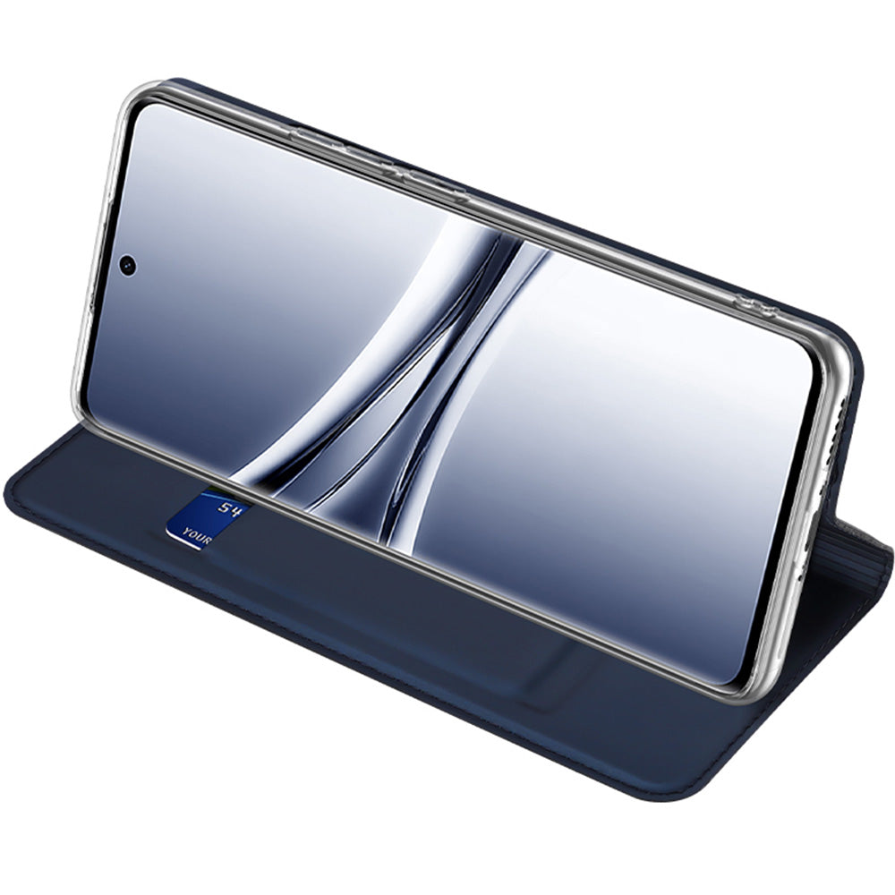 Handyhülle mit Klappe für Xiaomi Redmi Note 15 4G / 5G / POCO M8 5G, Dux Ducis Skin Pro, Dunkelblau