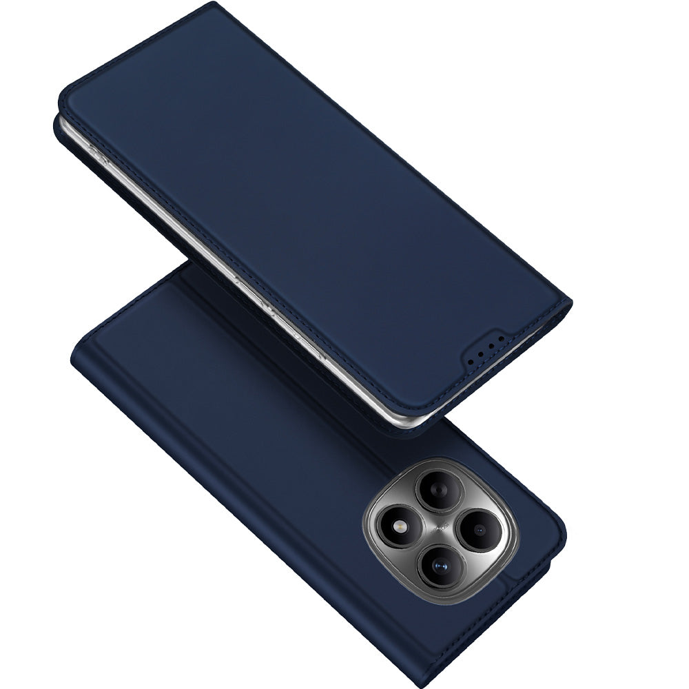 Handyhülle mit Klappe für Xiaomi Redmi Note 15 4G / 5G / POCO M8 5G, Dux Ducis Skin Pro, Dunkelblau