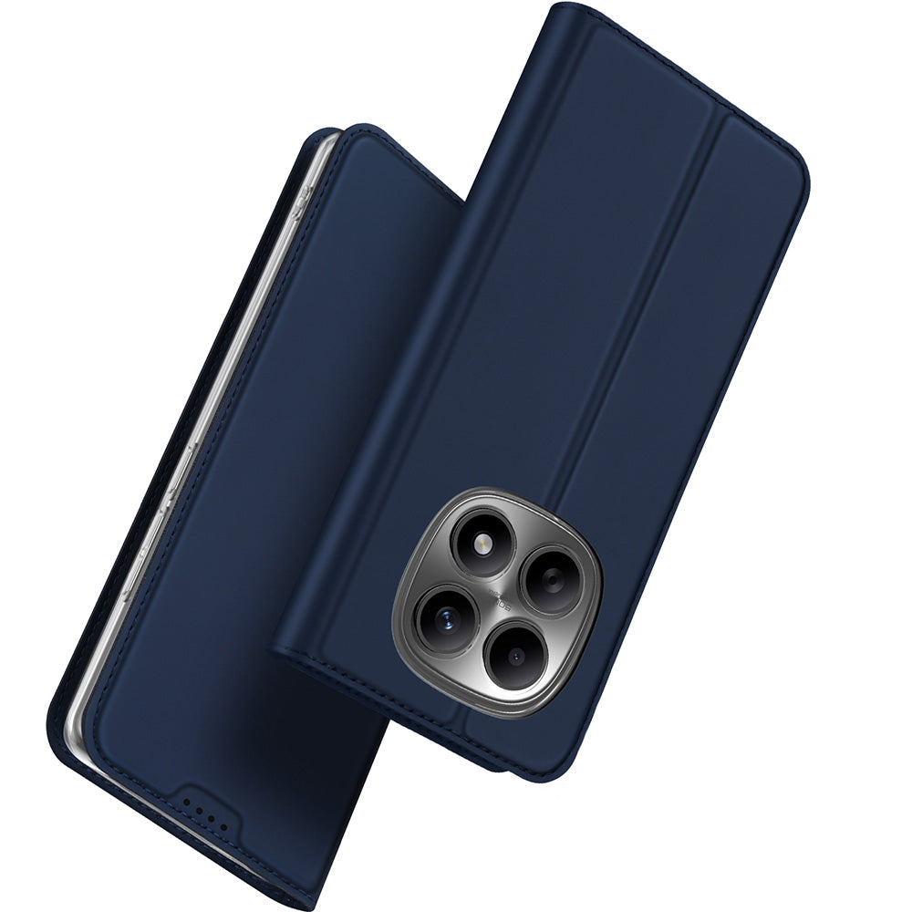 Handyhülle mit Klappe für Xiaomi Redmi Note 15 4G / 5G / POCO M8 5G, Dux Ducis Skin Pro, Dunkelblau