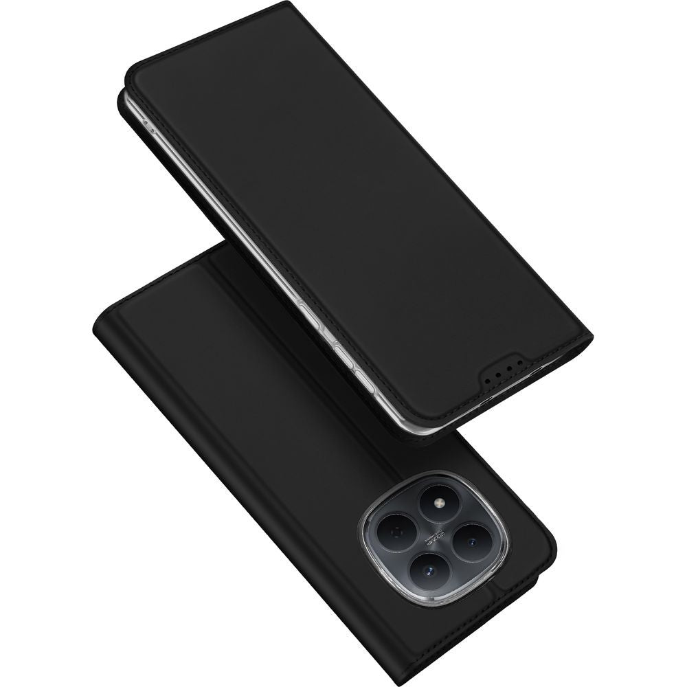 Handyhülle mit Klappe für Xiaomi Redmi Note 15 Pro 5G, Dux Ducis Skin Pro, Schwarz