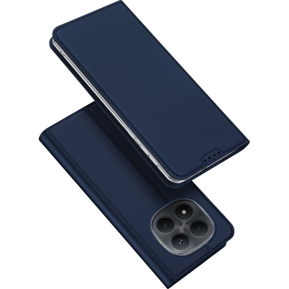Handyhülle mit Klappe für Xiaomi Redmi Note 15 Pro Plus 5G / POCO M8 Pro 5G, Dux Ducis Skin Pro, Dunkelblau