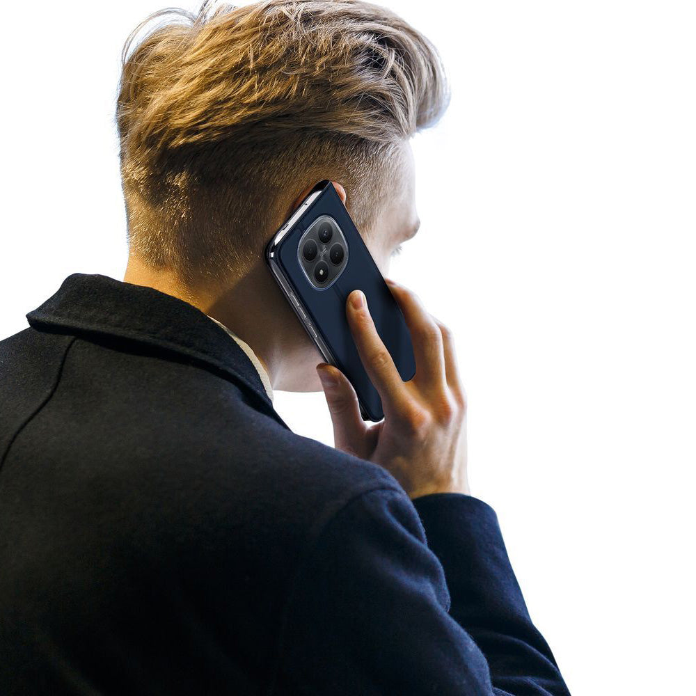 Handyhülle mit Klappe für Xiaomi Redmi Note 15 Pro Plus 5G / POCO M8 Pro 5G, Dux Ducis Skin Pro, Dunkelblau