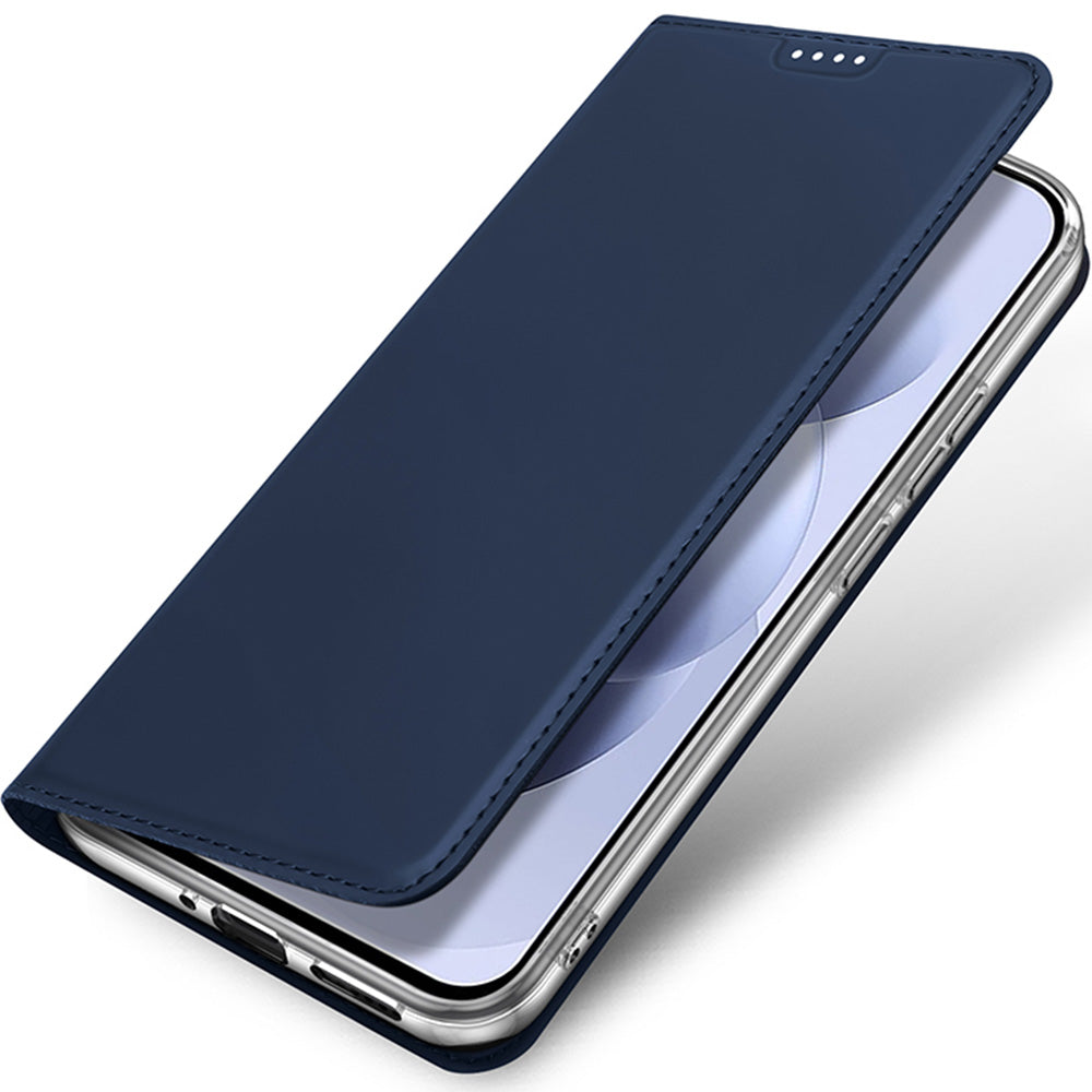 Handyhülle mit Klappe für Xiaomi Redmi Note 17 4G/5G, Dux Ducis Skin Pro, Dunkelblau (8/12)