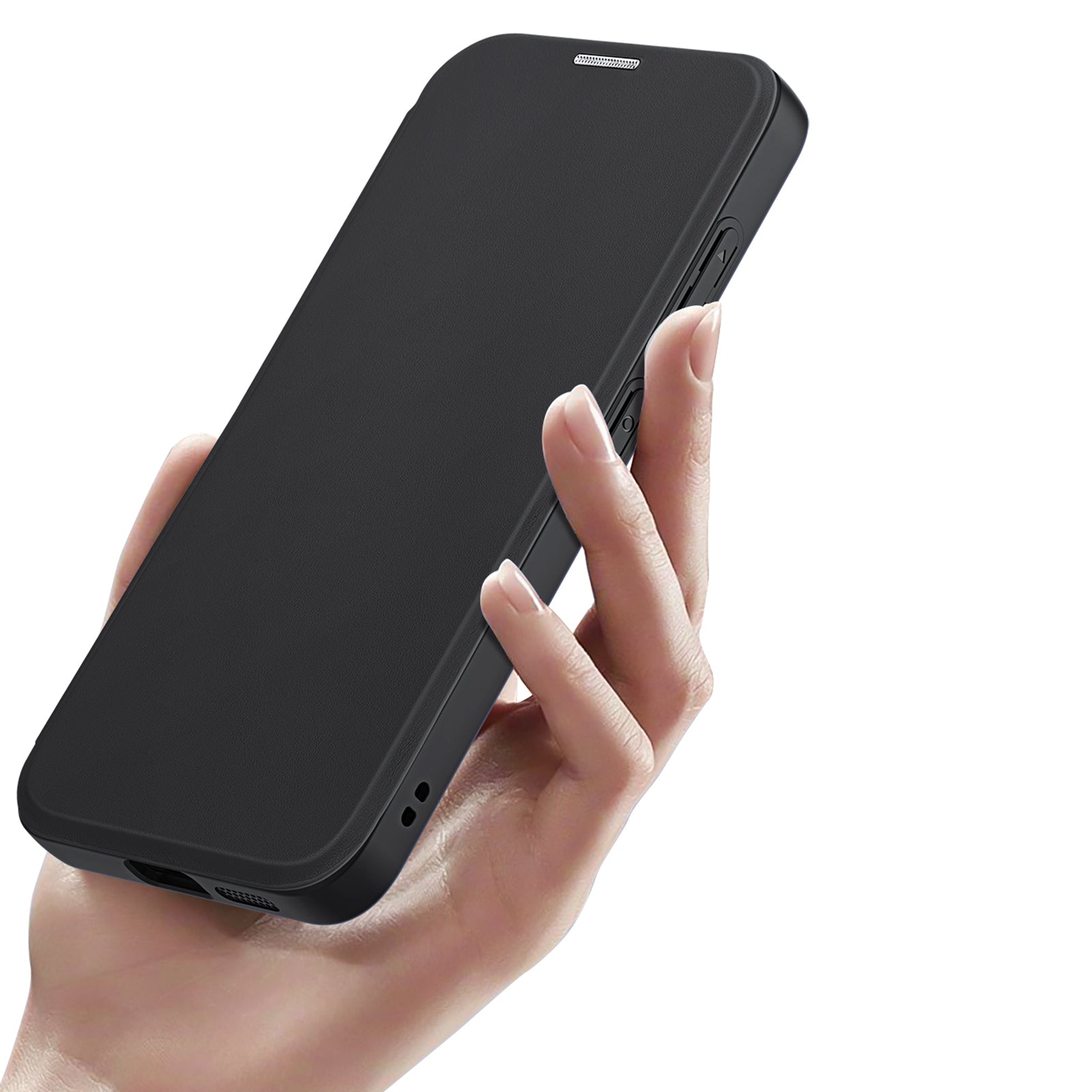 Handyhülle für Galaxy S25, Dux Ducis Skin X Pro Magnetic mit MagSafe, Schwarz