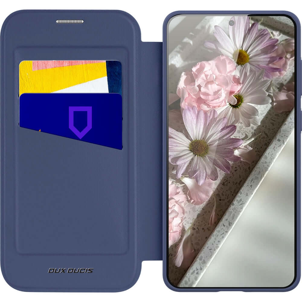 Handyhülle für Galaxy S25 Edge, Dux Ducis Skin X Pro, Dunkelblau