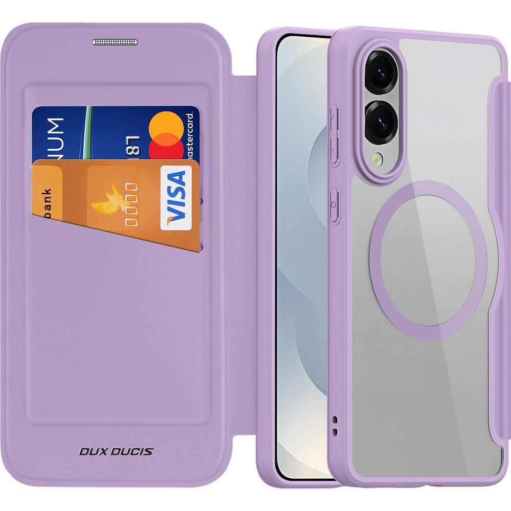 Handyhülle für Galaxy S25 Edge, Dux Ducis Skin X Pro, Violett