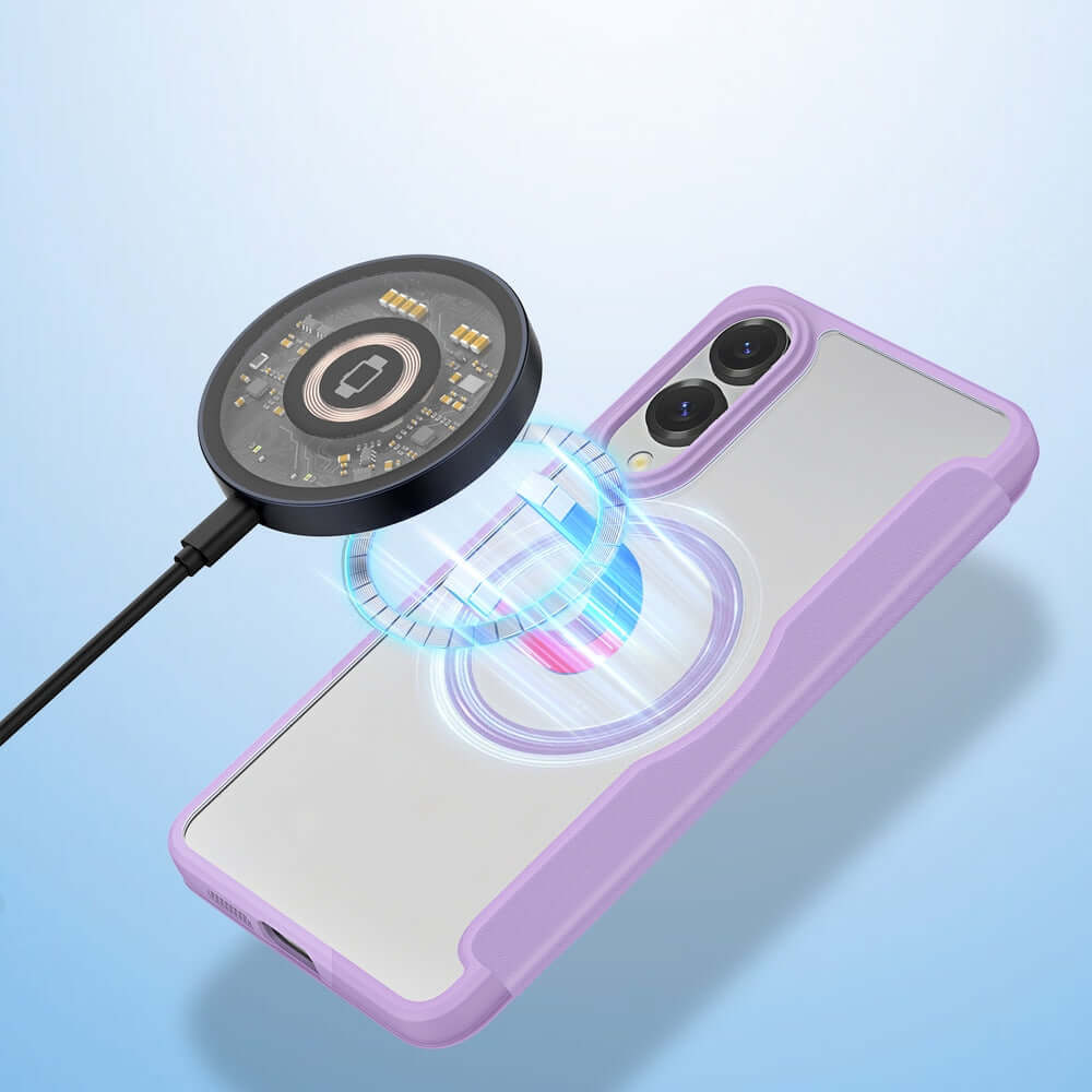 Handyhülle für Galaxy S25 Edge, Dux Ducis Skin X Pro, Violett