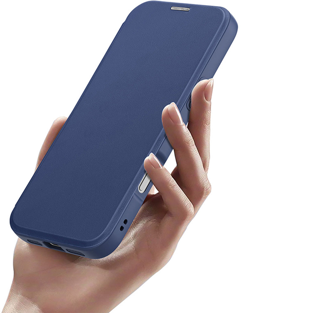 Handyhülle für iPhone 18 Pro Max / 17 Pro Max, Dux Ducis Skin X Pro Magnetic mit MagSafe, Transparent-Blau (4/10)